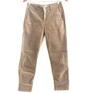 VINCE Women's Slim-Fit Chino Corduroy Pants Size 0